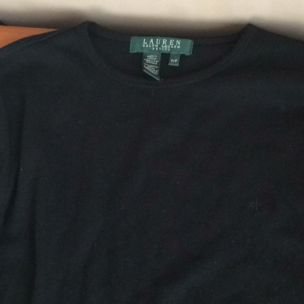 Ralph Lauren black long sleeves